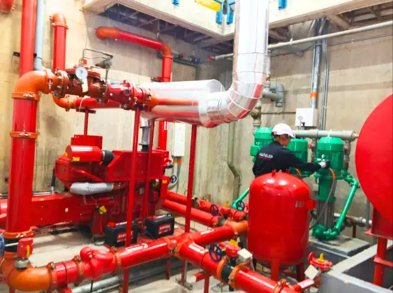 Operación continua de sistemas contra incendio Colombia